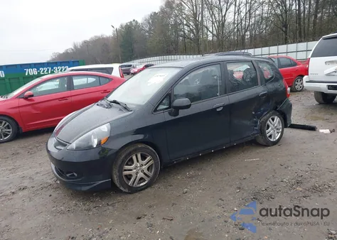 2008 Honda Fit Sport из США, поврежденный, VIN JHMGD37638S044443